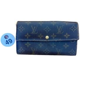 Louis Vuitton Monogram Wallet BROWN